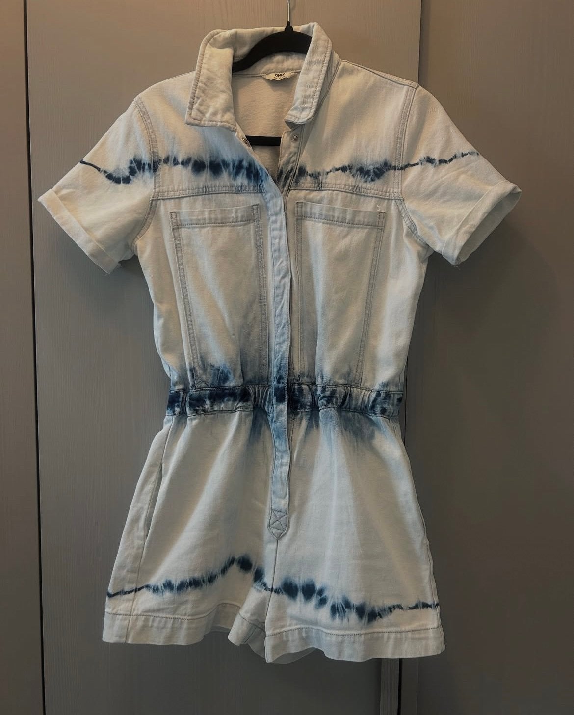 Denim playsuit Only maat S, Ophalen of Verzenden, Zo goed als nieuw, Maat 36 (S), Blauw