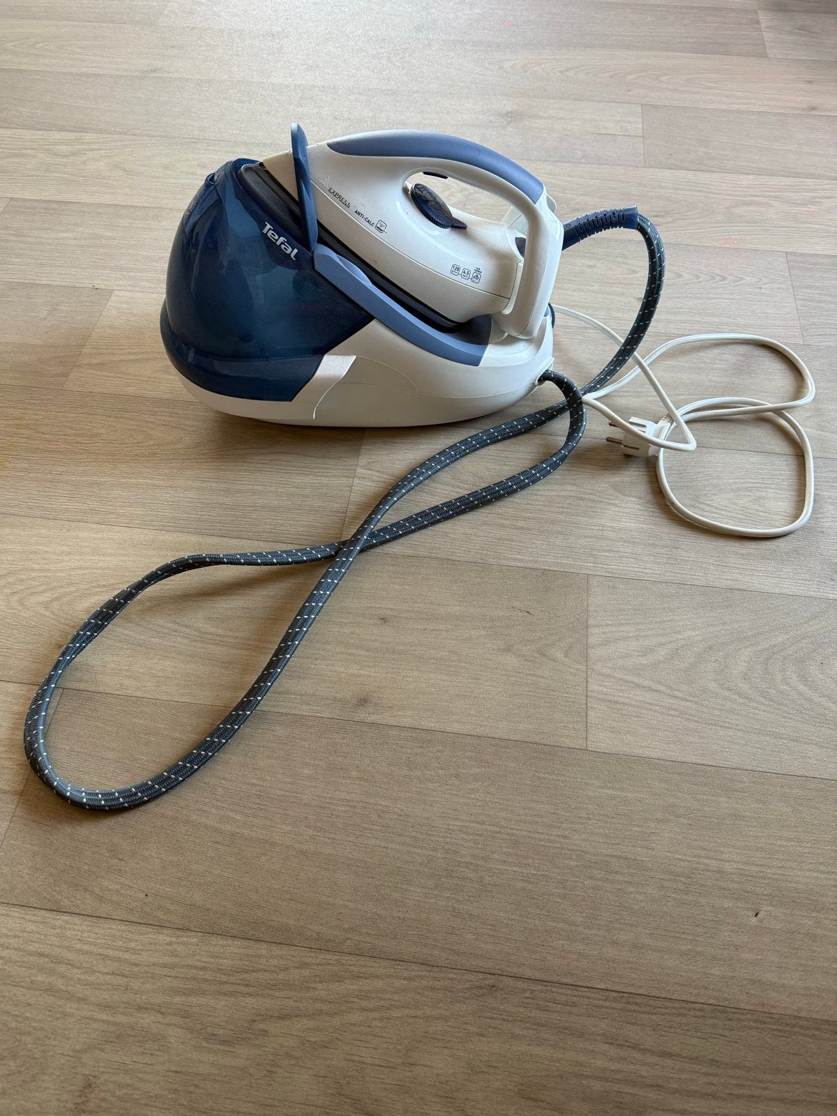Tefal Express Anti-Calc Stoomgenerator Strijkijzer, Ophalen of Verzenden, Gebruikt, Strijkijzer met snoer