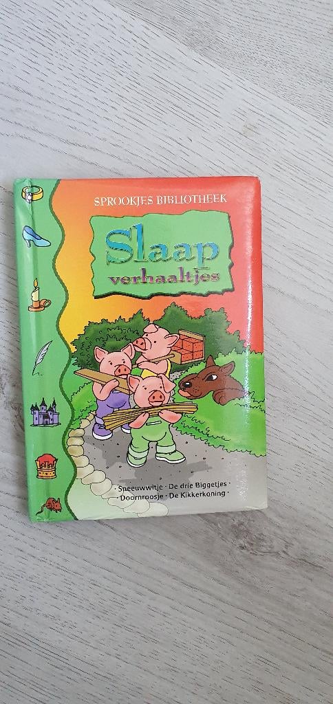 Boek slaapverhaaltjes sprookjes hardcover, Ophalen of Verzenden, Zo goed als nieuw