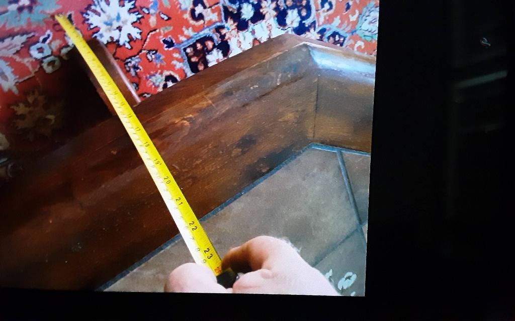 Eiken tafel, Ophalen