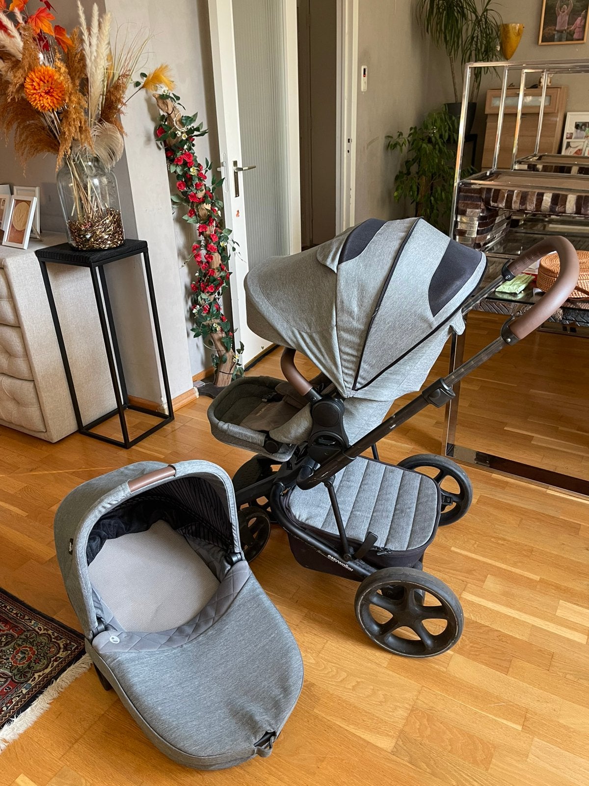Easy walker, Duowagen, Ophalen of Verzenden, Zo goed als nieuw, Kinderwagen