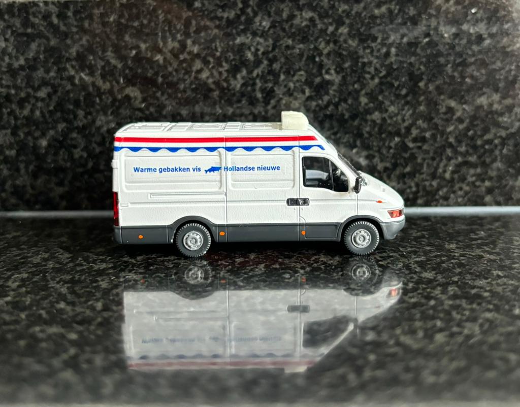 Decals transfer logo set visboer viskraam transporter 1/87, Verzenden, Nieuw, Overige merken