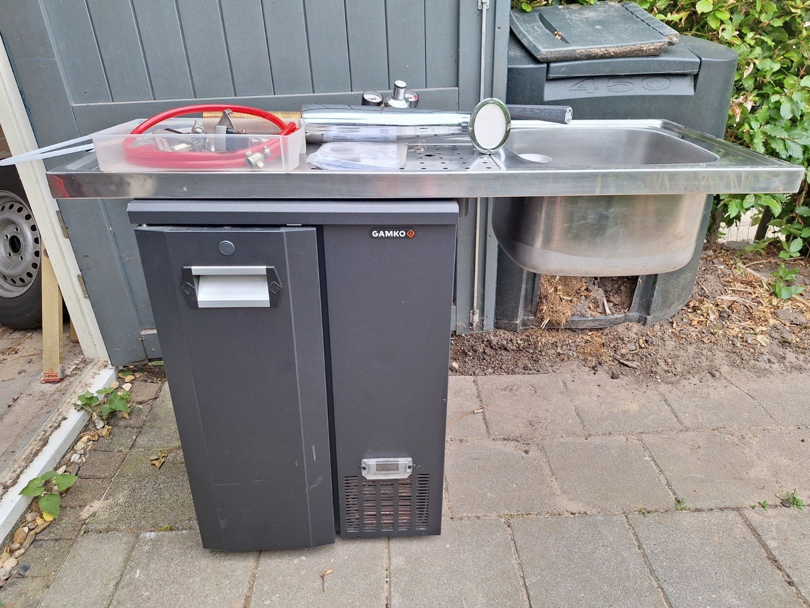 Tapinstallatie 2021 Gamko biertap Grolsch mancave lekblad, Witgoed en Apparatuur, Thuistaps, Ophalen, Gebruikt, Overige merken
