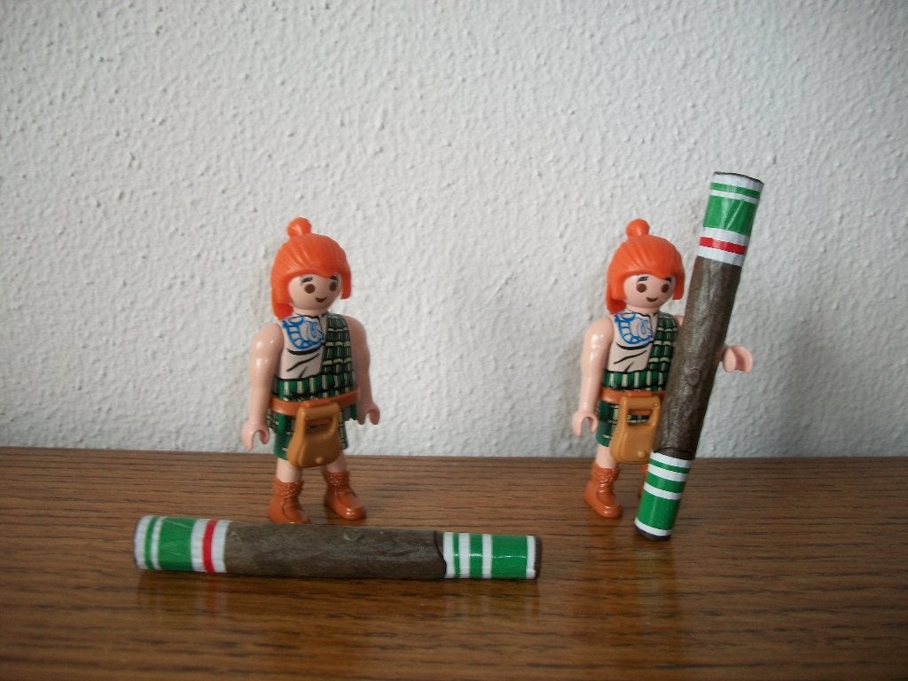 Boomstam werper / Asterix-serie, Ophalen of Verzenden, Nieuw, Complete set, Figuren