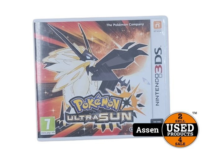 Pokémon Ultra Sun Nintendo 3DS Game, Spelcomputers en Games, Games | Nintendo 2DS en 3DS, Nintendo, Zo goed als nieuw, Support@nintendo.com