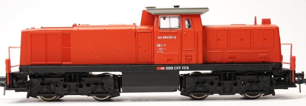 Roco SBB Diesellocomotief Am 846, Ophalen of Verzenden, Zo goed als nieuw, Roco, Analoog