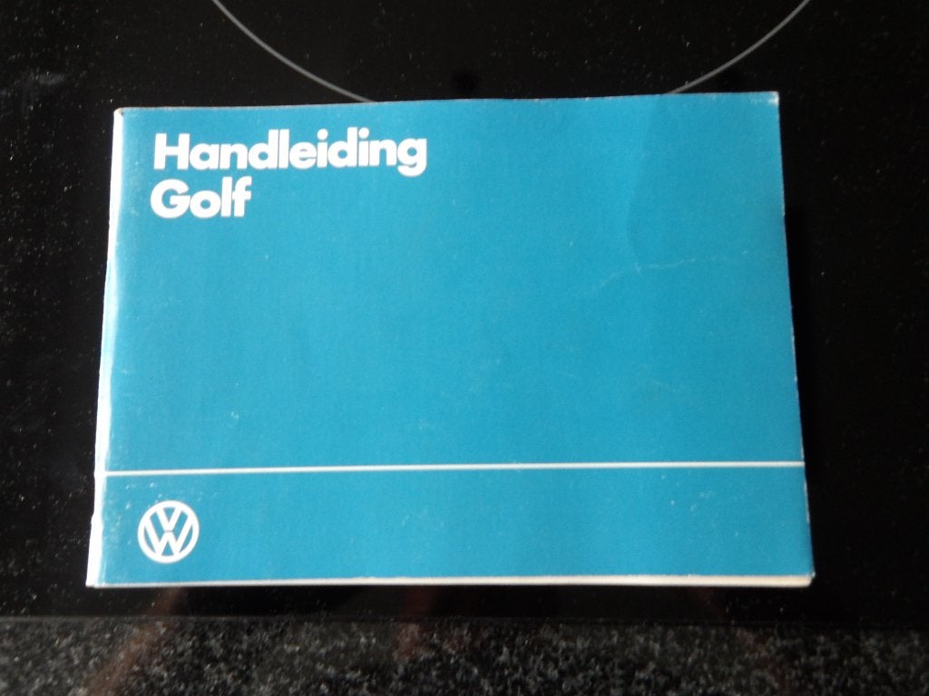Handleiding Volkswagen Golf (origineel) type 1 1983, Auto diversen, Ophalen of Verzenden