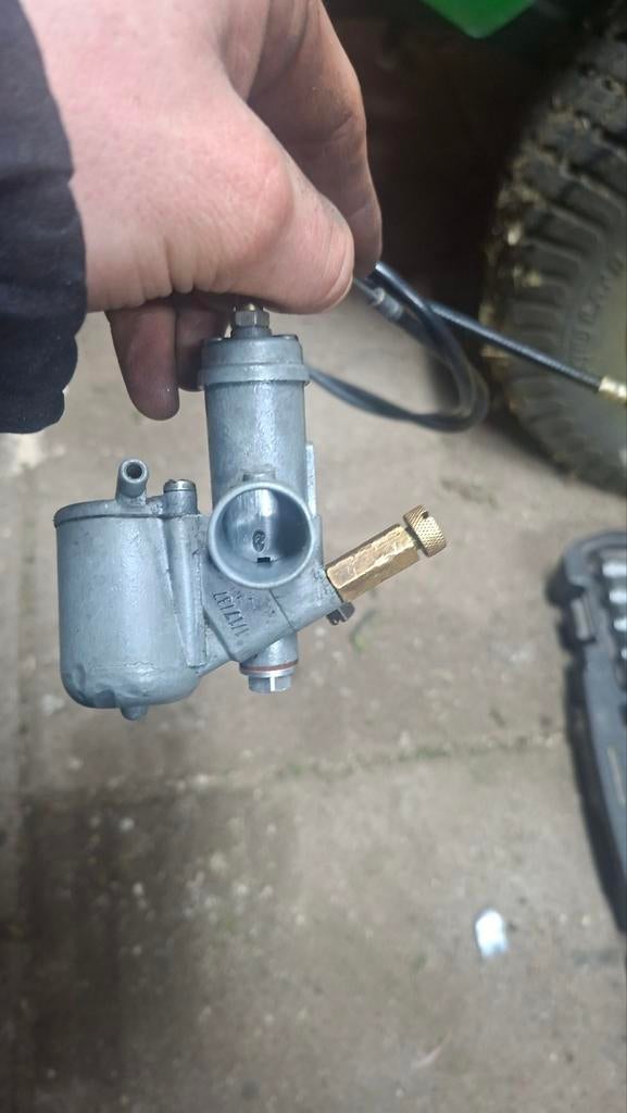 Bing 17mm Carburateur (Verstelbare sproeier!!), Ophalen of Verzenden, Gebruikt, Carburateur, Bing