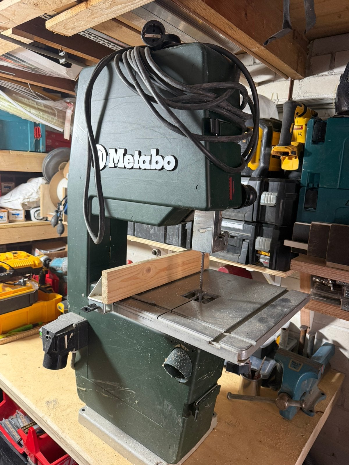 Metabo lintzaag, Doe-het-zelf en Verbouw, Ophalen, Gebruikt, 70 mm of meer, Lintzaag