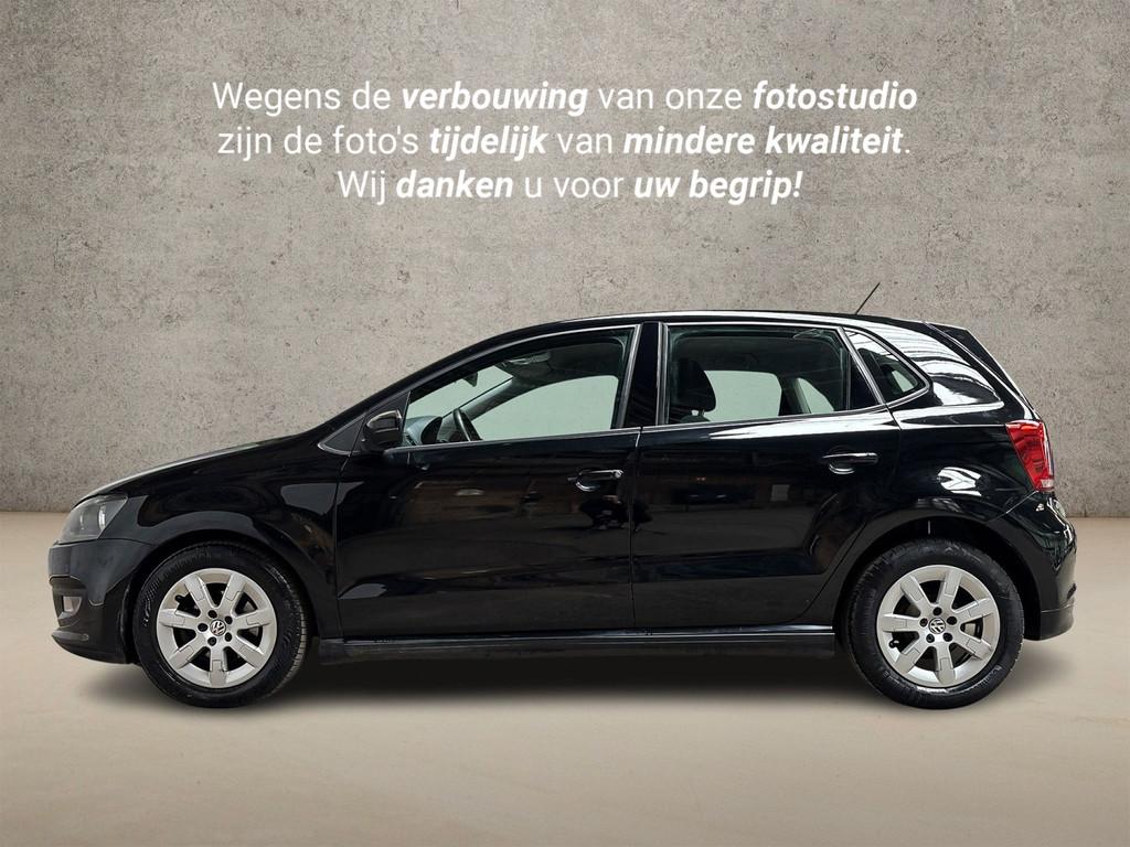Volkswagen Polo 1.2 TDI Comfortline (NAVIGATIE, 5 DEURS, ELE, Auto's, Voorwielaandrijving, Stof, Gebruikt, Zwart