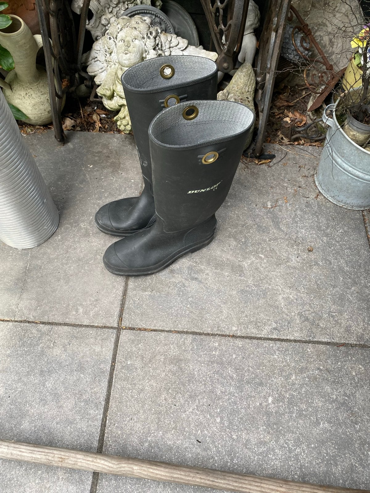 Dunlop regenlaarzen maat 42, Ophalen, Nieuw, Zwart, Regenlaarzen