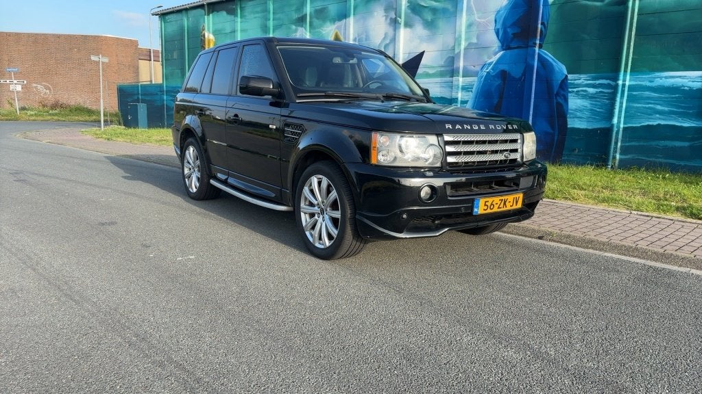 Land Rover Range Rover Sport 4.2 V8 Supercharged (bj 2008), Automaat, Gebruikt, 8 cilinders, Zwart