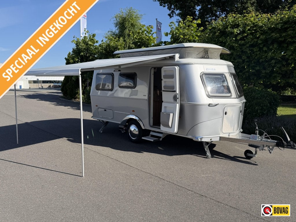 Eriba Touring 560 Mover,luifel,Stapelbed,Nieuw Nieuw, Caravans en Kamperen, Standaardzit, Dwarsbed, Bedrijf, 4 tot 5 meter