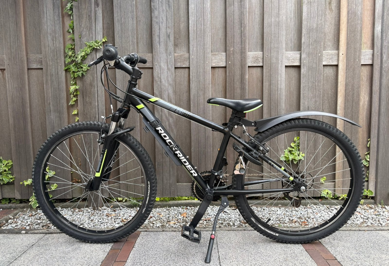 Rockrider 24” mountainbike, Fietsen en Brommers, Fietsen | Jongens, Ophalen, Velgrem, Versnellingen, Gebruikt