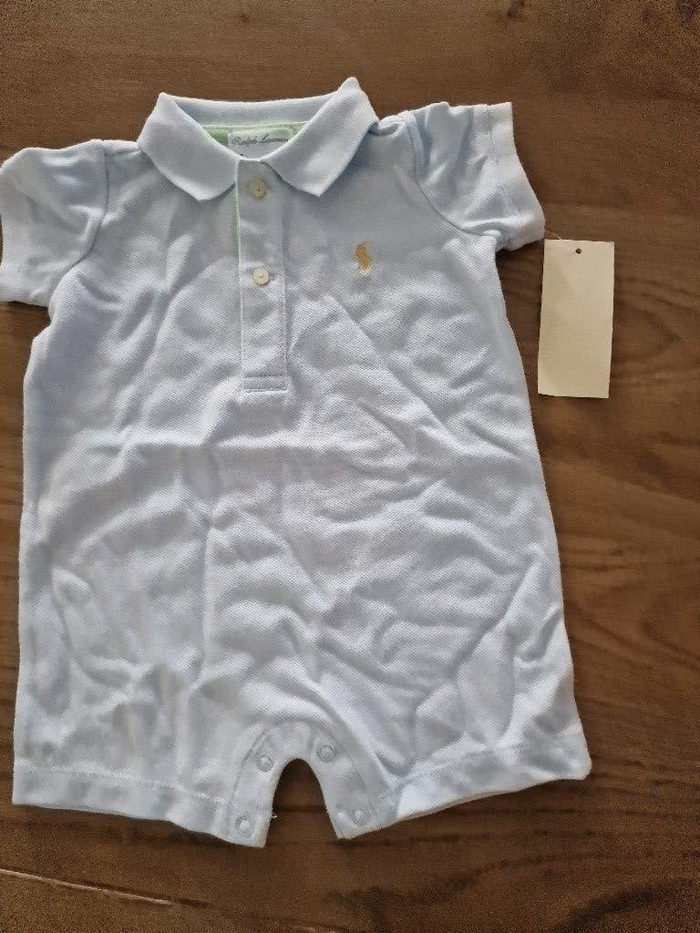 Stoer Ralph Lauren Baby Zomerpakje 62/68 , Nieuw!, Nieuw, Ophalen of Verzenden, Pakje, Jongetje