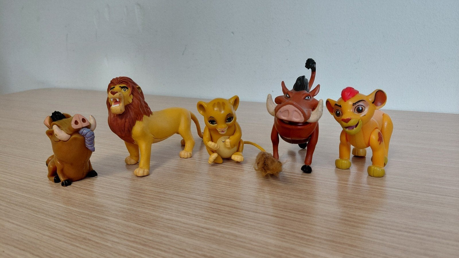 Lion king poppetjes Disney, Ophalen of Verzenden, Zo goed als nieuw