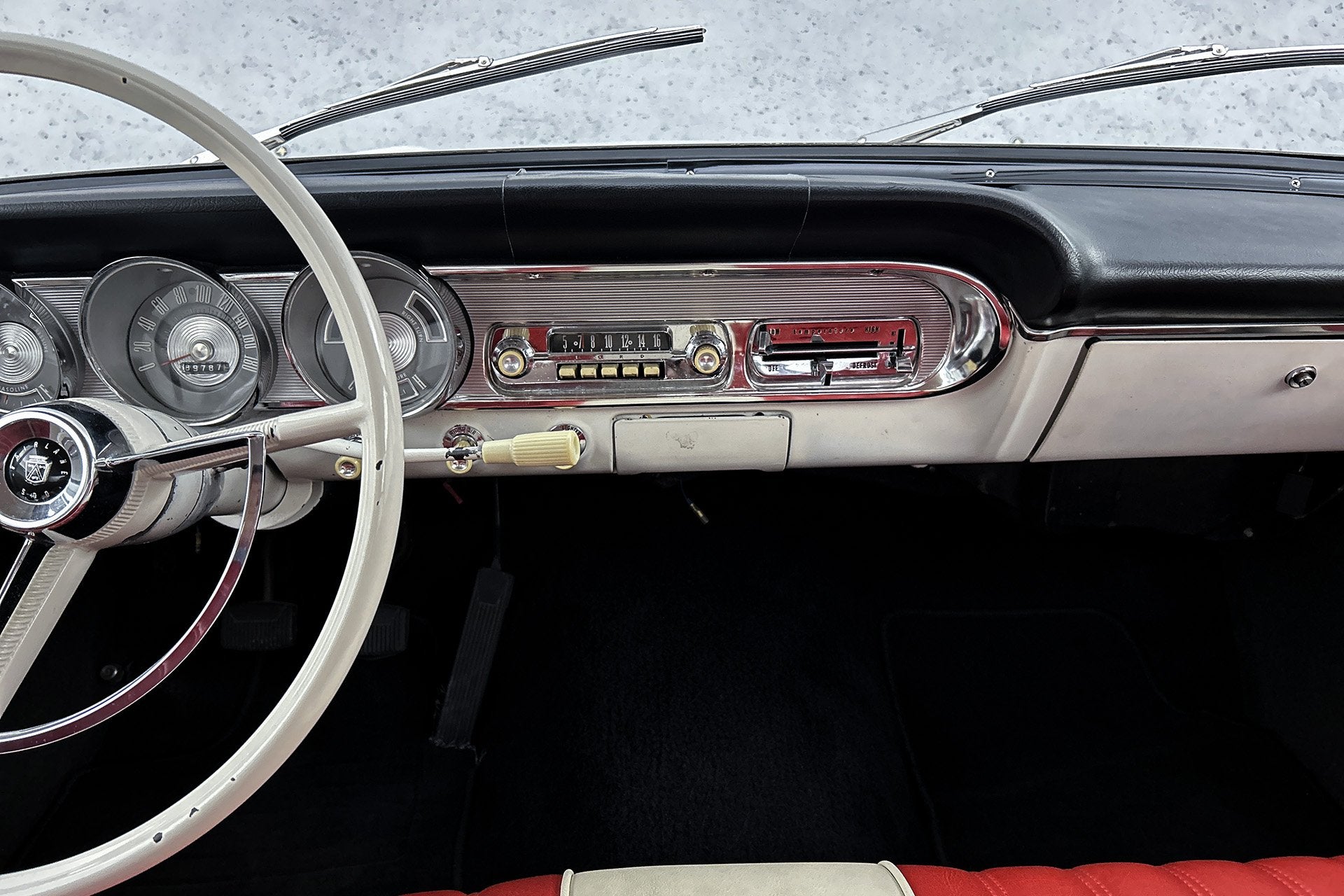 Ford Fairlane 500 V8 4-deur sedan 1962 (bj 1962), foto 12