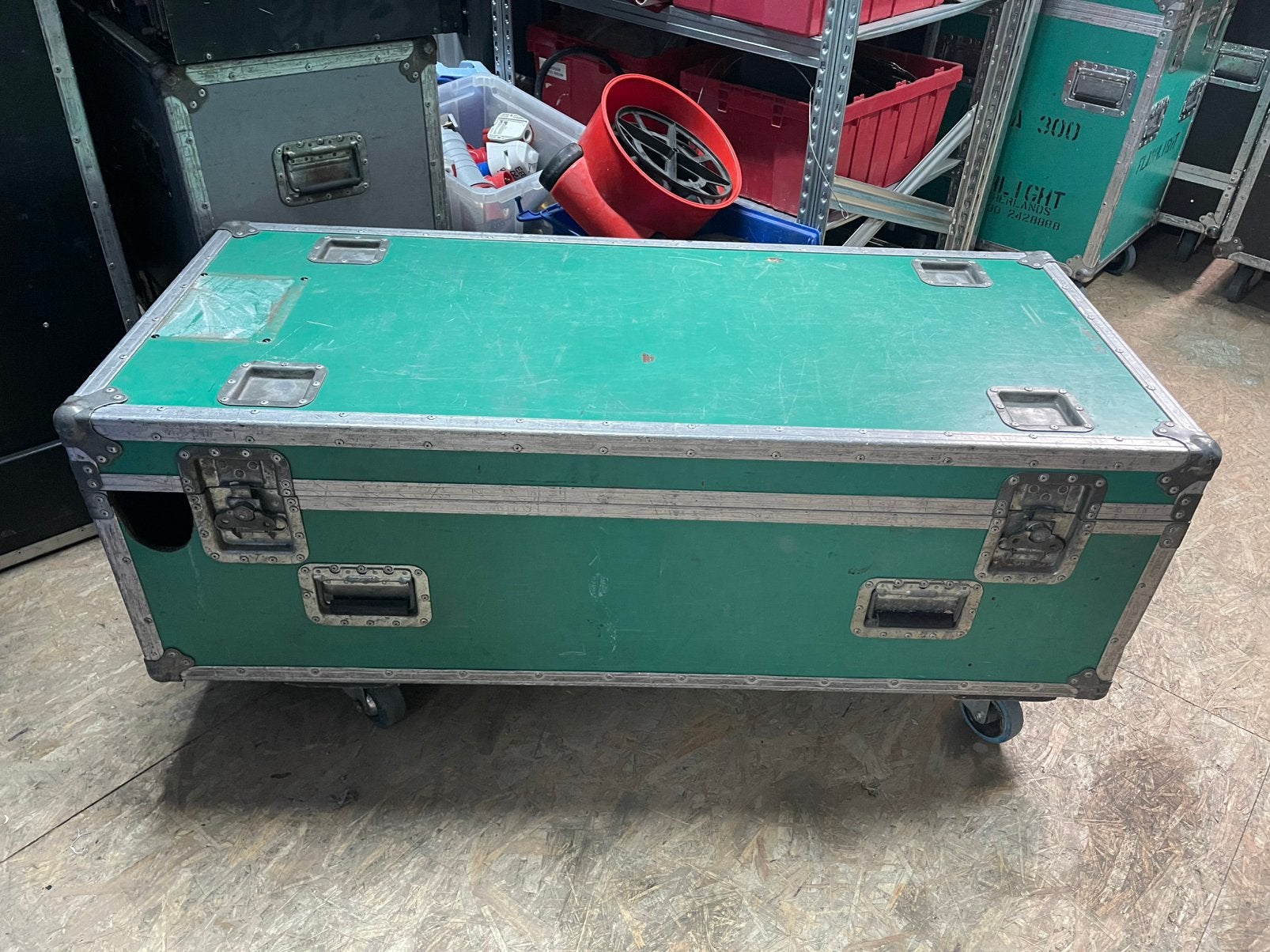 PRO FLIGHTCASE 133x55cm 32+9cm Hhog Multikabel/Krachtstroom, Ophalen, Gebruikt, Overige instrumenten, Flightcase