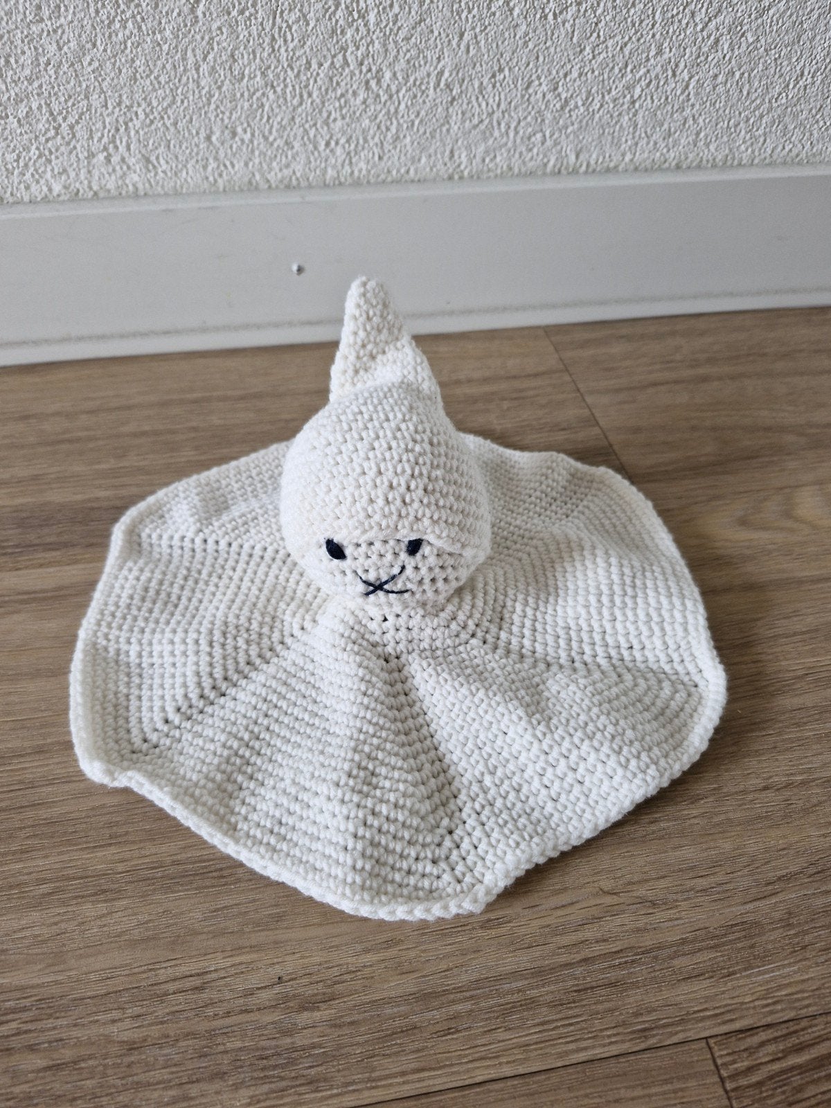 Gehaakt baby knuffel(doekje), Ophalen, Zo goed als nieuw, Jongetje of Meisje