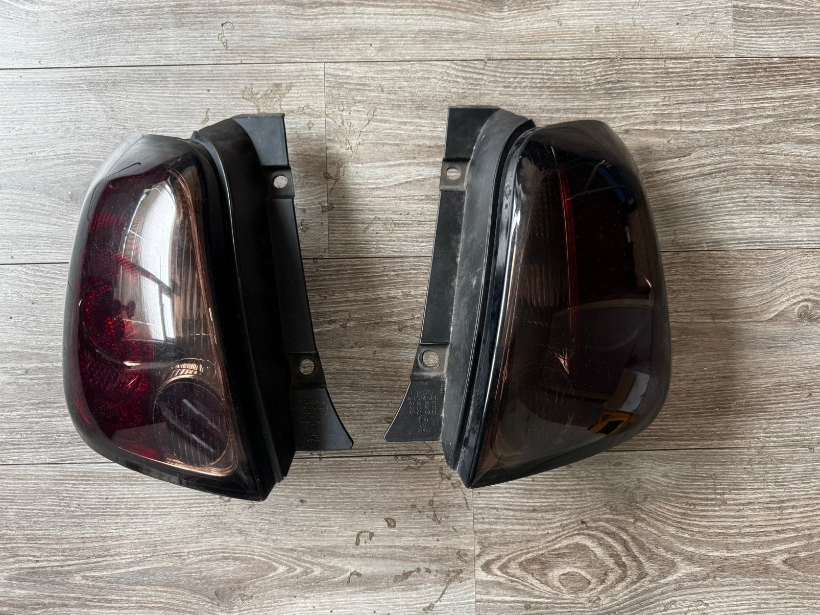 Donkere achterlichten Fiat 500, Auto-onderdelen, Verlichting, Ophalen of Verzenden, Fiat