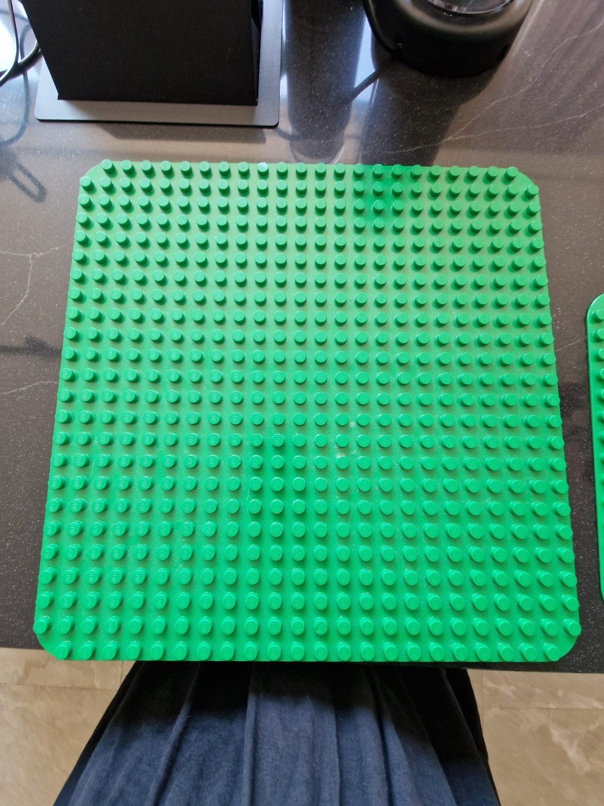 Lego Duplo groene bouwplaten (10460 & 10980), Gebruikt, Ophalen of Verzenden, Duplo, Meerdere sets