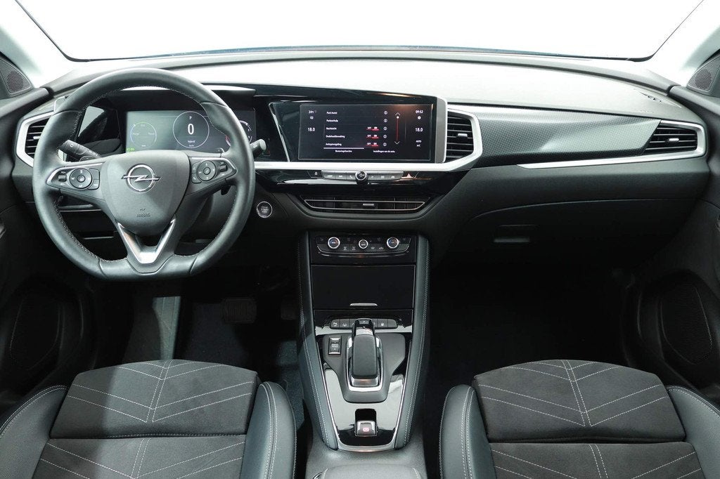 Opel Grandland 1.6 TURBO HYBRID 300PK 4X4 ULTIMATE AUT8 | Na, Auto's, Opel, Gebruikt, 4 cilinders, 1776 kg, Blauw