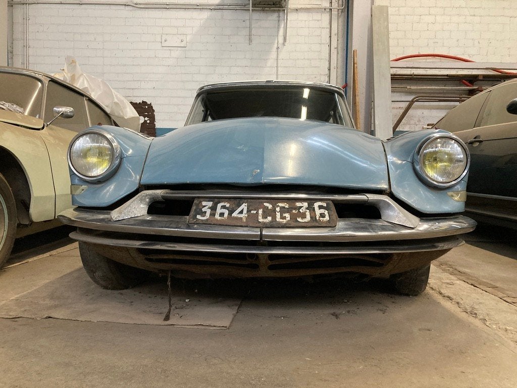 Citroen DS 1959 Bleu Monte Carlo Project maar kogelhard!, foto 2