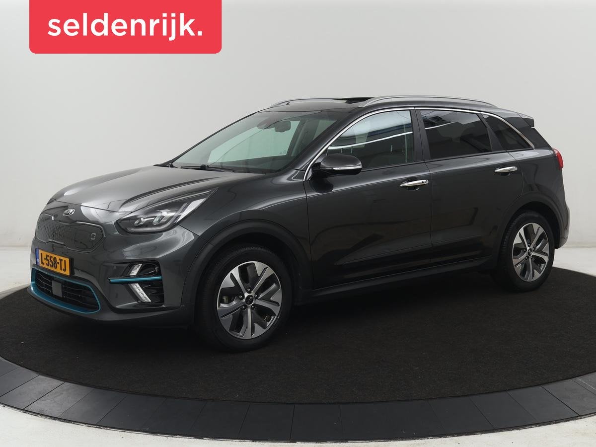 Kia e-Niro DynamicPlusLine 64 kWh | SOH 95,4% | Panoramadak, Auto's, Gebruikt, 1712 kg, Leder en Stof, Origineel Nederlands