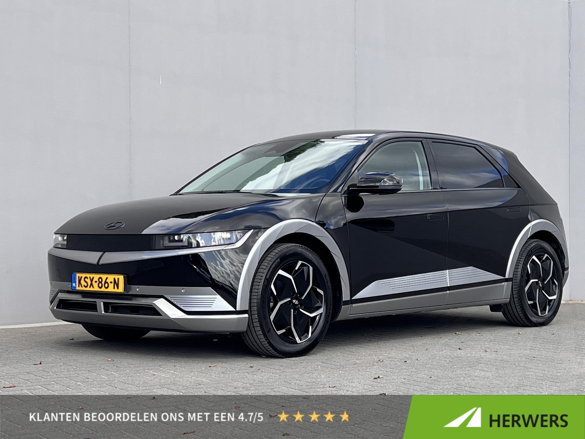 Hyundai IONIQ 5 Connect 58 kWh / Fabrieksgarantie tot 06-202, Auto's, Automaat, Dealer onderhouden, Achterwielaandrijving, Gebruikt
