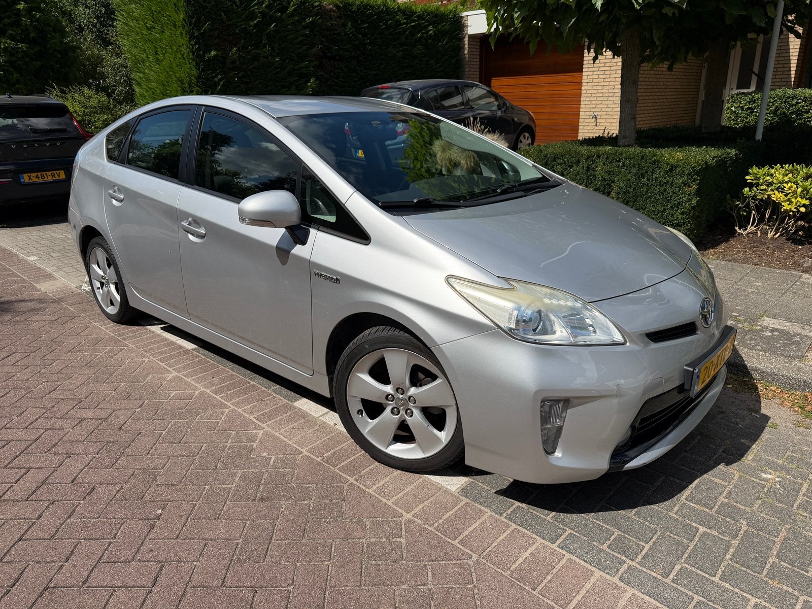 Toyota Prius 1.8 Full Hybrid 136PK Aut 2012 Grijs, 1340 kg, 4 cilinders, Origineel Nederlands, Prius