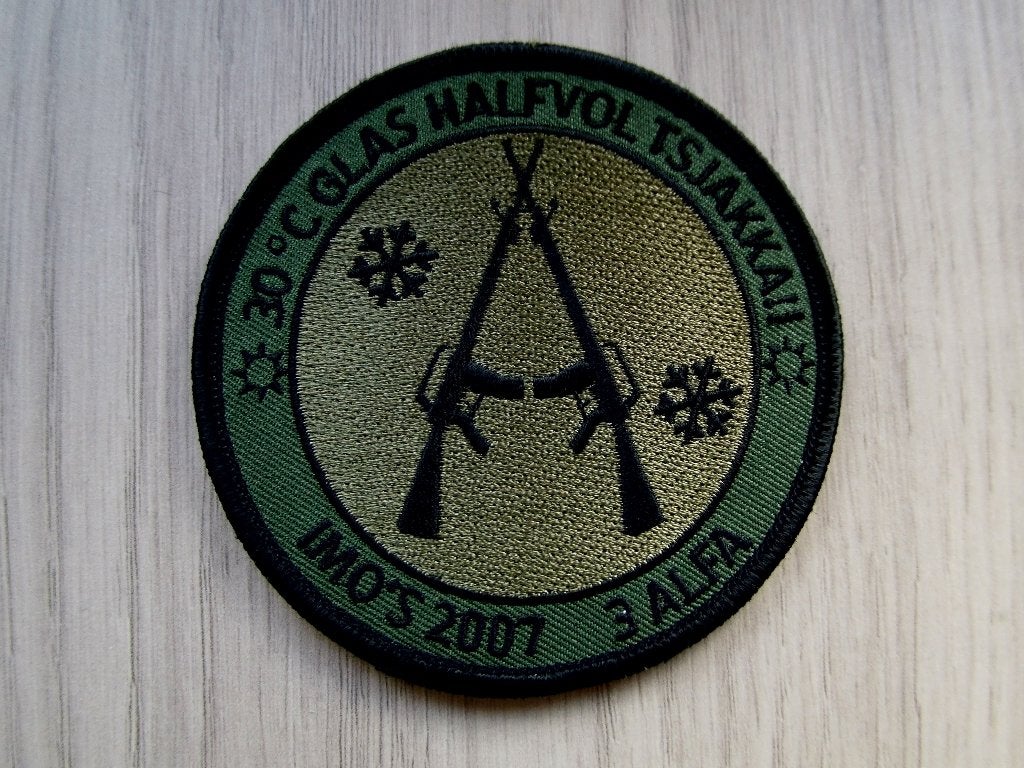 Patch RNLAF Initiële Militaire Opleiding IMO-S 2007 3 Alfa, Verzamelen, Verzenden, Luchtmacht, Nederland, Embleem of Badge