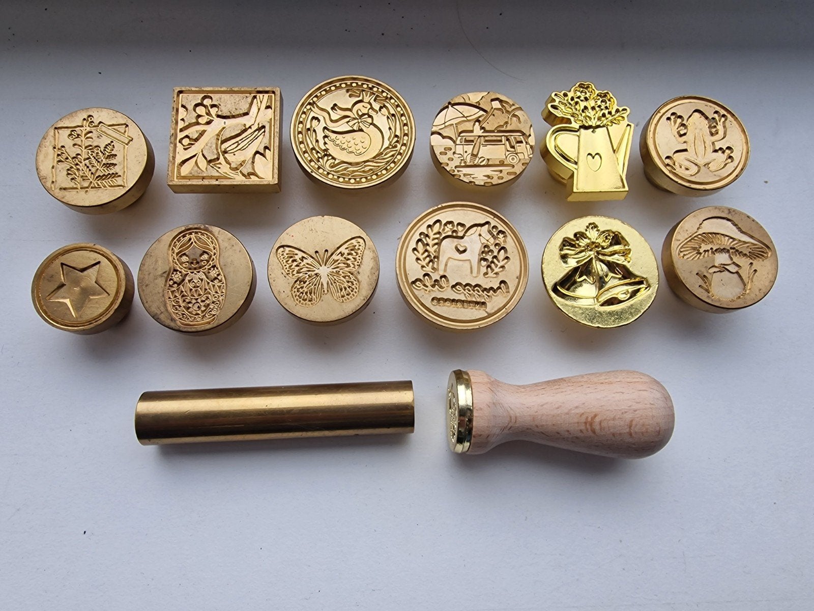 14 wax stempels voor hobby - diverse designs, Ophalen of Verzenden