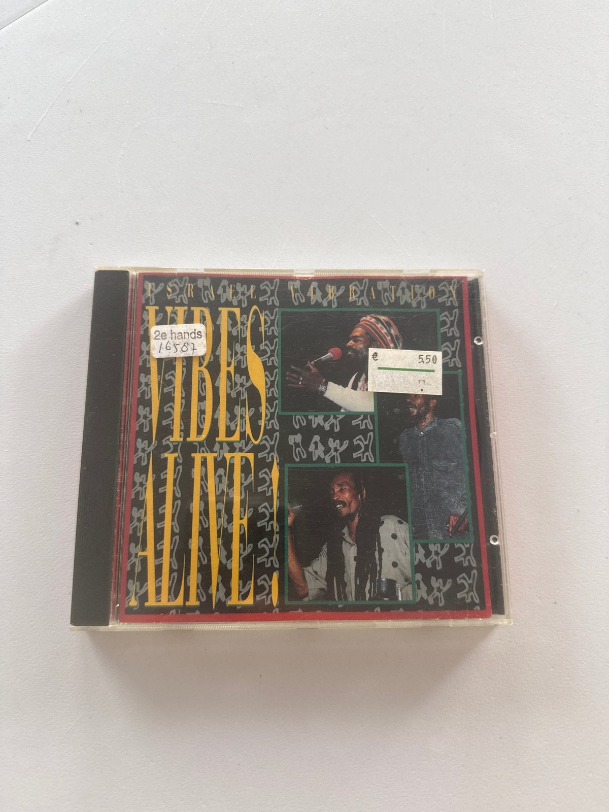 Israel Vibration - Vibes Alive CD (Reggae), Gebruikt, Verzenden, Reggae, Inclusief doosje