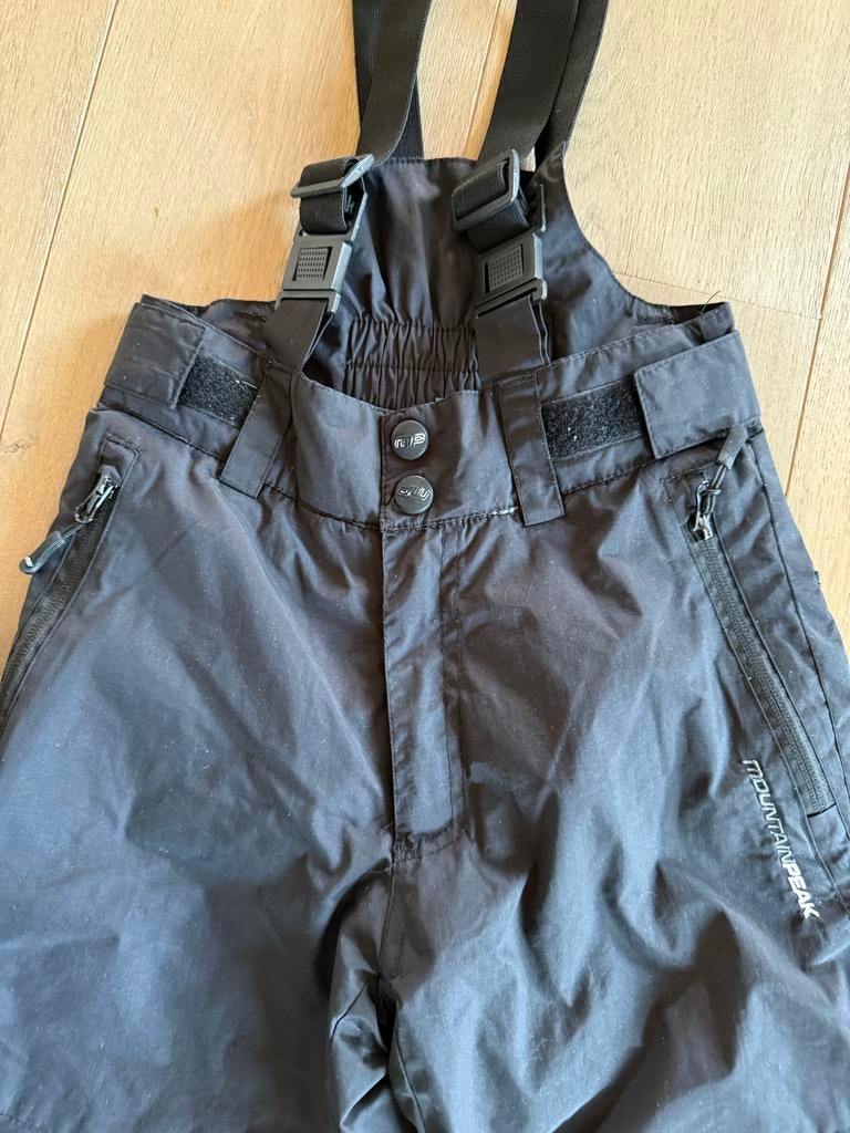 Zwarte Mountain Peak Ski Broek - Maat 116, Gebruikt, 100 tot 140 cm, Kleding, Skiën