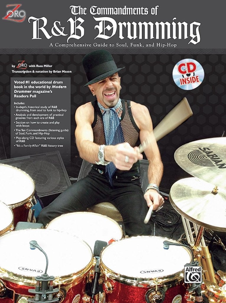 The Commandments of Early Rhythm and Blues Drumming + CD, Gebruikt, Overige genres, Drums of Percussie, Ophalen of Verzenden