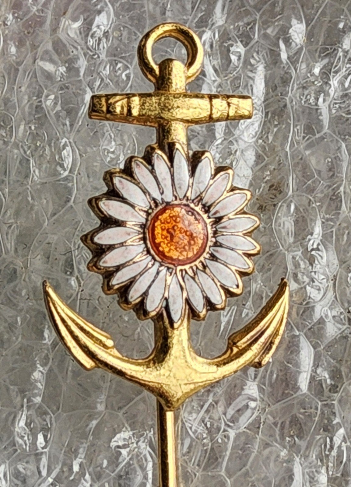 Emaille Speldje Nederlandse Koopvaardij Margriet-steekspeld, Ophalen of Verzenden, Gebruikt, Overige onderwerpen, Speldje of Pin