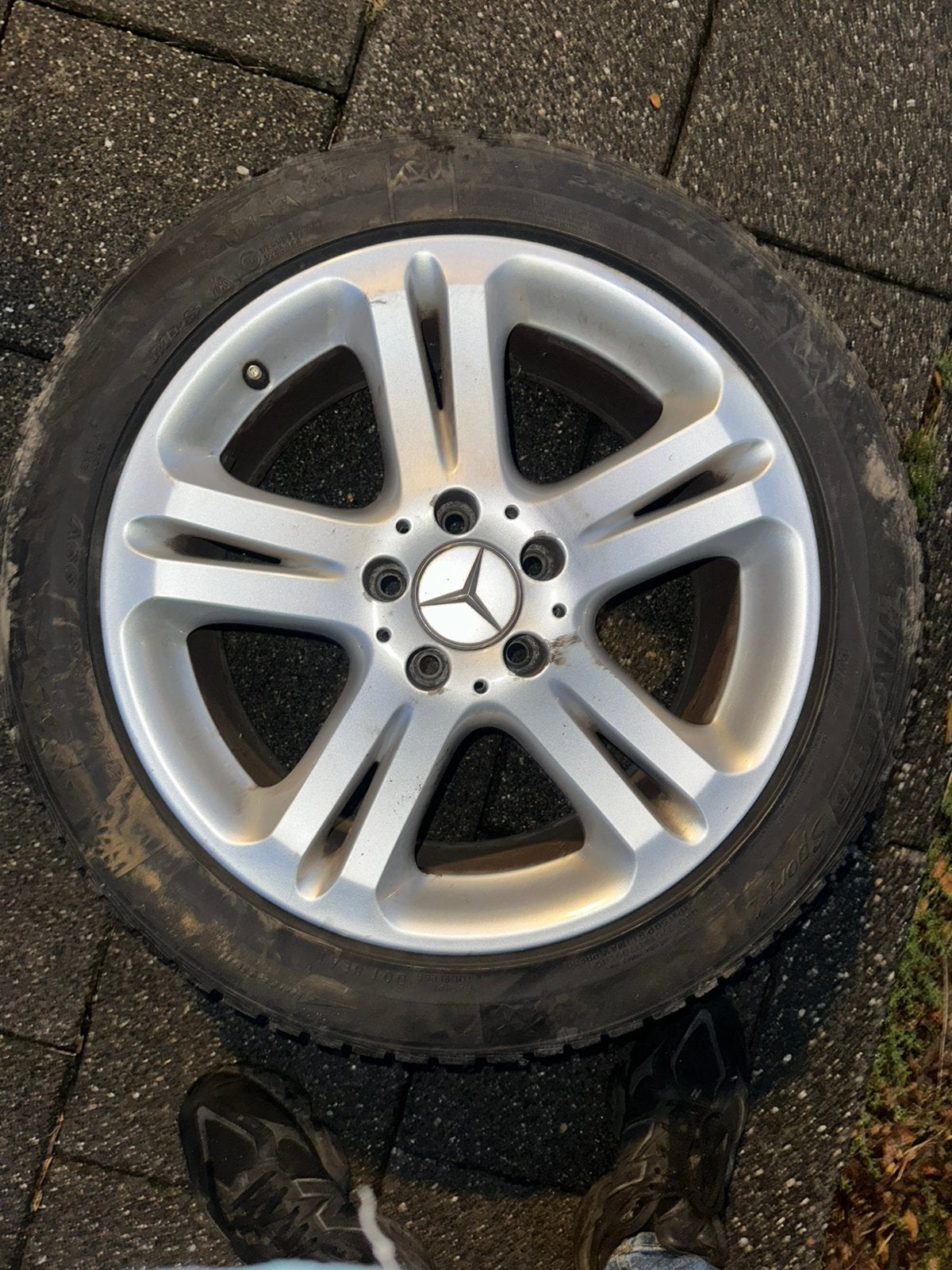 E-klasse w211velgen 17 inch, Ophalen, Zo goed als nieuw