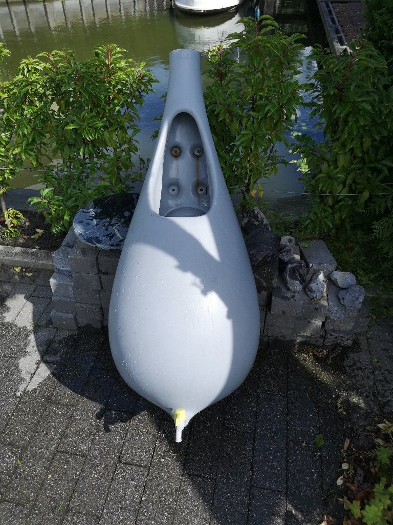 Regenton 70ltr  Elho., Ophalen, Kunststof, Met kraantje, Minder dan 75 liter