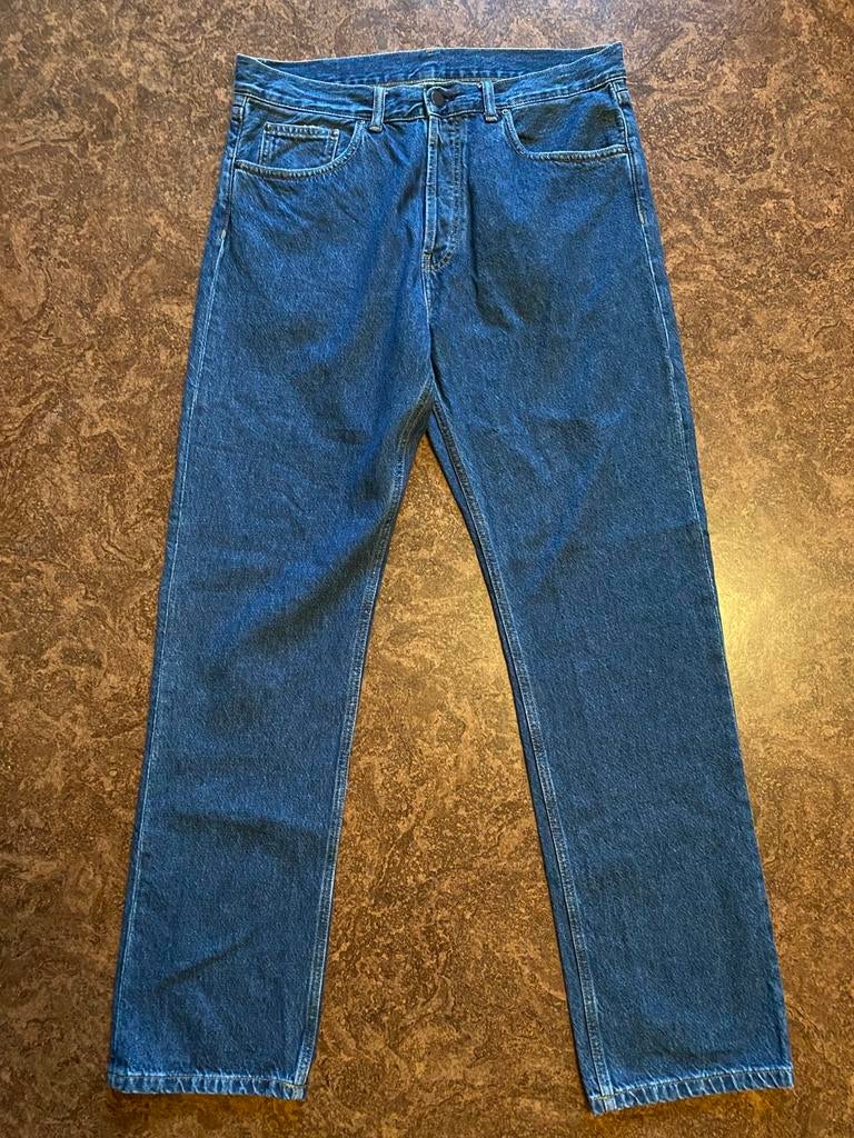 CARHARTT NOLAN PANT JEANS 33/32, Ophalen of Verzenden, Zo goed als nieuw, Blauw, W33 - W34 (confectie 48/50)