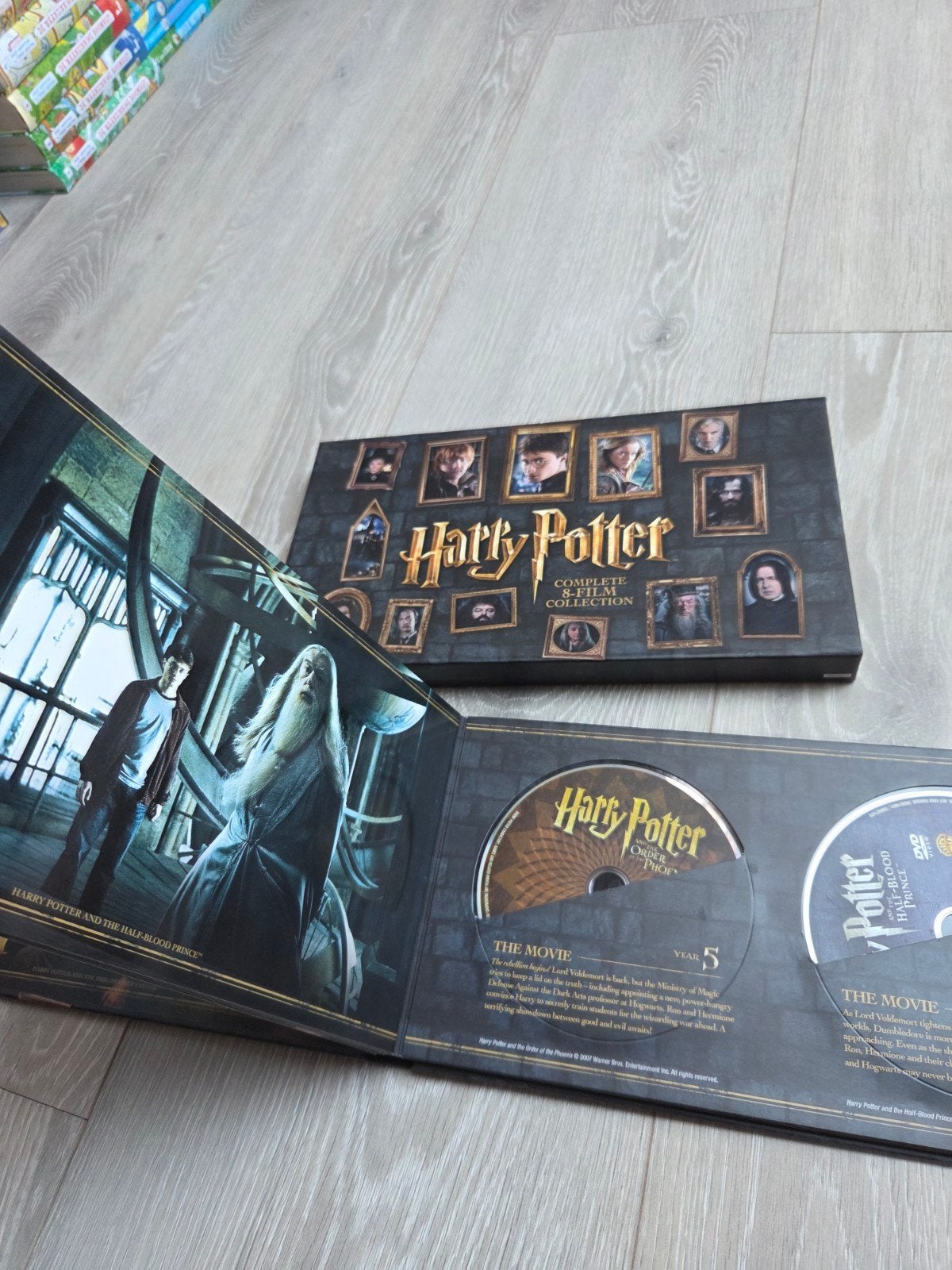 Harry Potter - Complete 8-film collection boxset, Vanaf 12 jaar, Ophalen of Verzenden, Zo goed als nieuw, Science Fiction en Fantasy