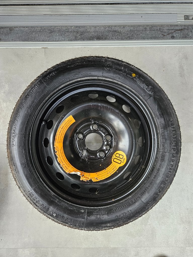 15" Thuiskomer / Reservewiel + Krikset (Skoda, VW, Seat), Auto-onderdelen, Ophalen, 15 inch, Banden en Velgen, Nieuw