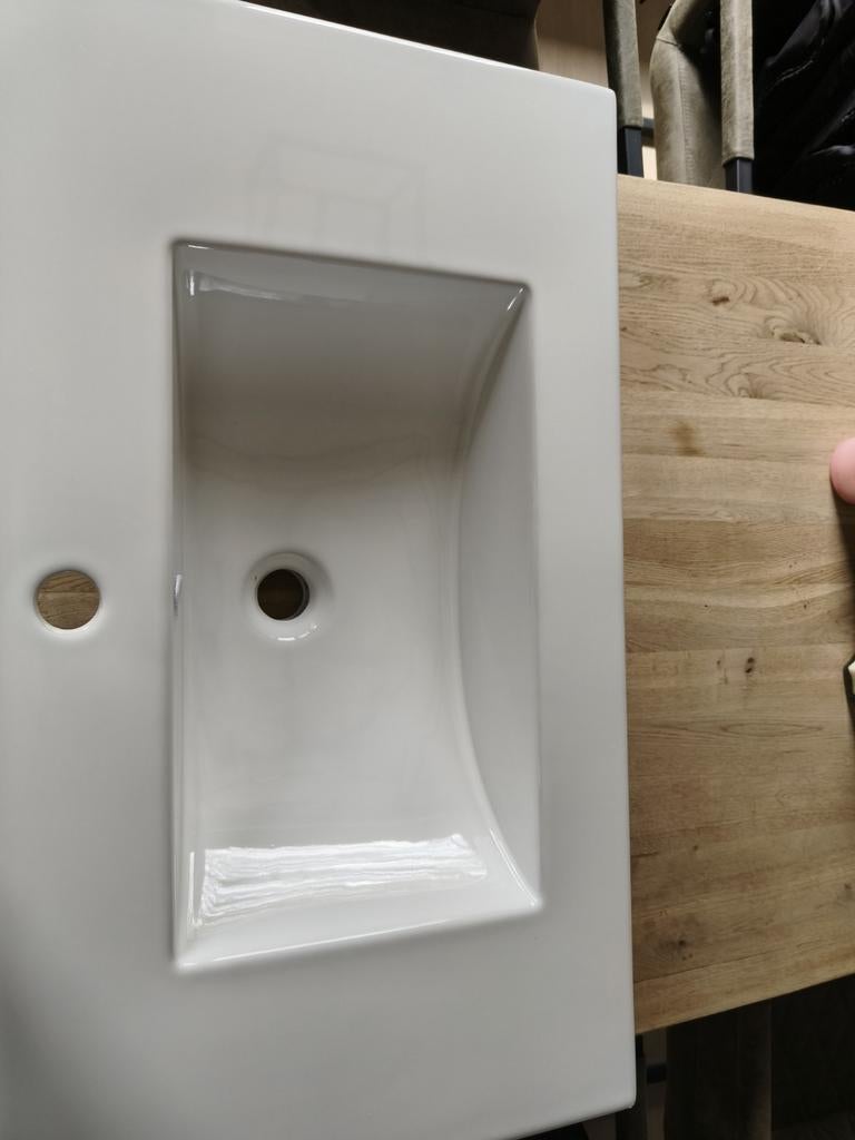 Witte wastafel, Ophalen, Nieuw, Wastafel