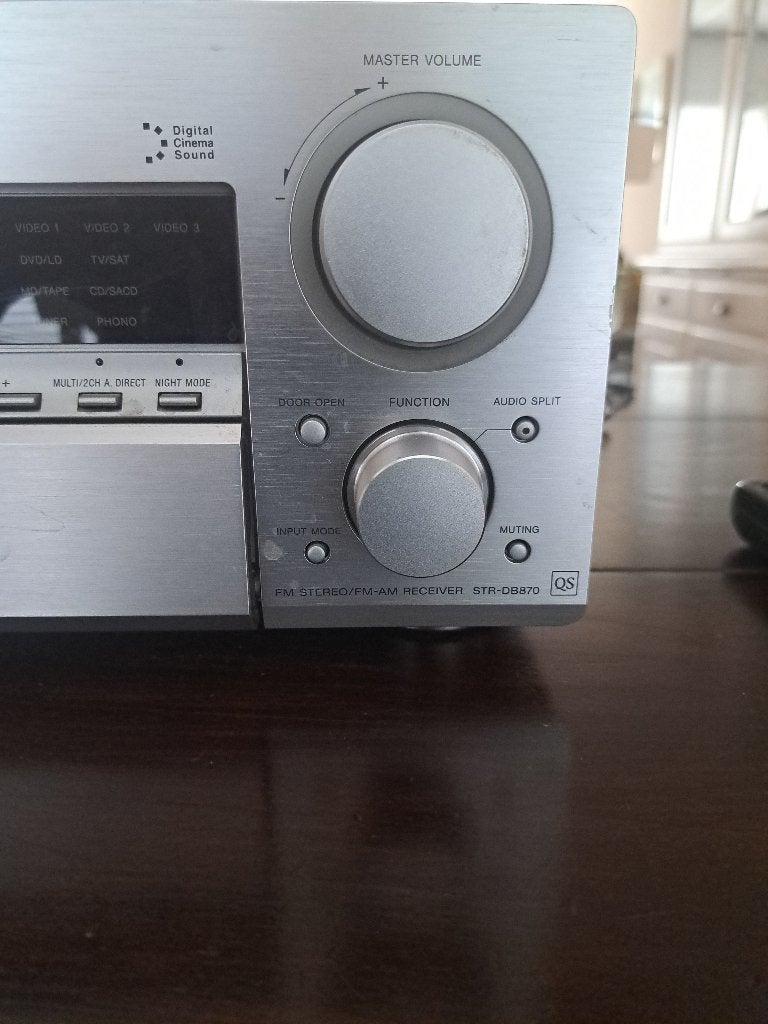Foto 7 van Sony versterker receiver STR-DB870 met SS-X70ED luidsprekers