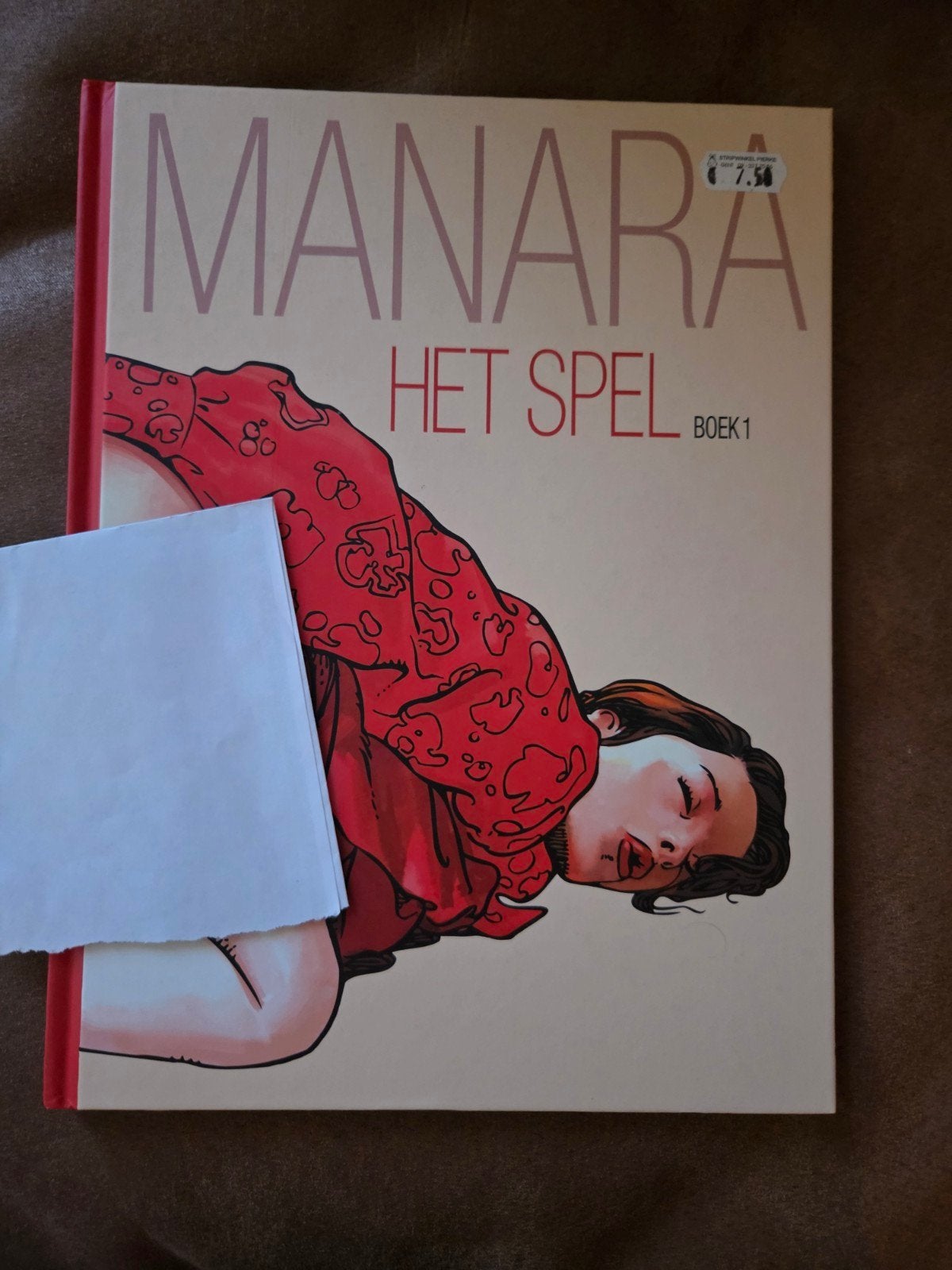 Manara - Het Spel Boek 1, Eén stripboek, Ophalen of Verzenden, Zo goed als nieuw, Milo Manara