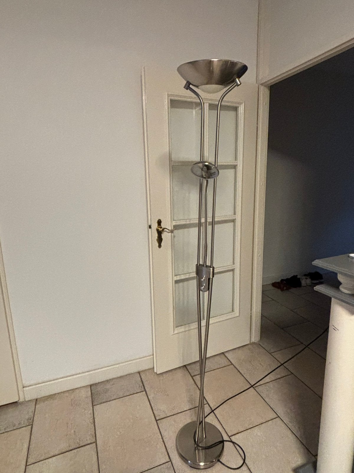 Lamp staand, Ophalen, Gebruikt, Metaal, 150 tot 200 cm
