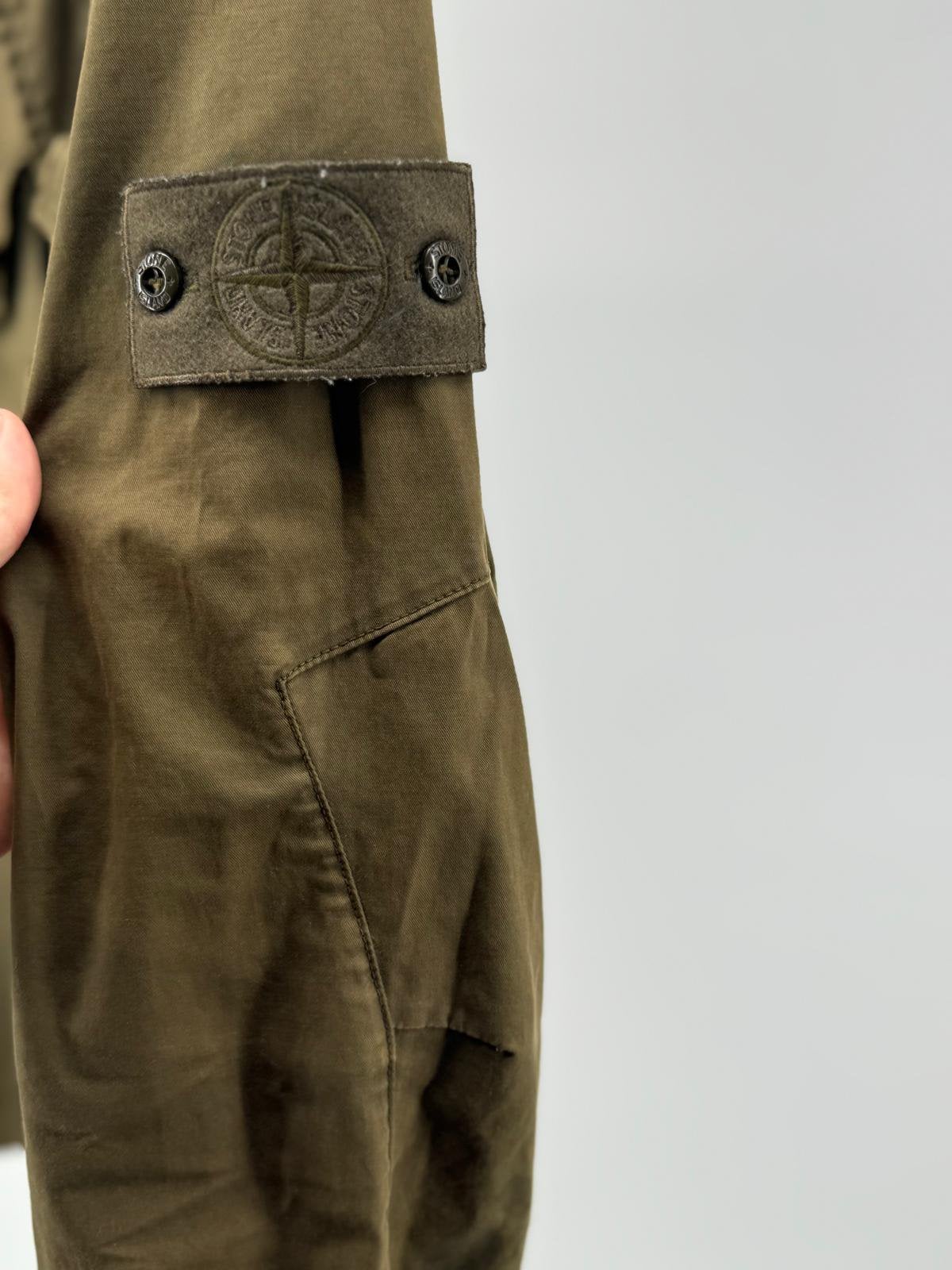 Stone Island Ghost Overshirt - Maat Small, Stone, Ophalen of Verzenden, Zo goed als nieuw, Stone