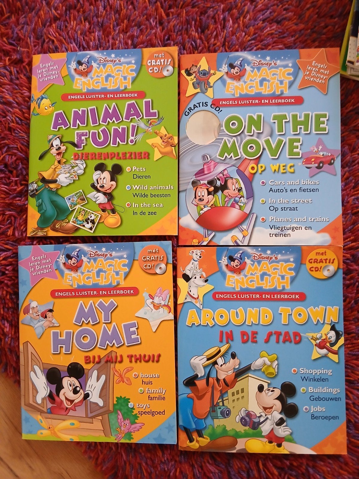 Nieuw! Engels leren met Disney Magic English boekjes (4x), Ophalen of Verzenden, Nieuw