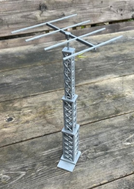 Bouwpakketje schuifmast met HF antenne en uw call, Ophalen of Verzenden, Nieuw, Antenne