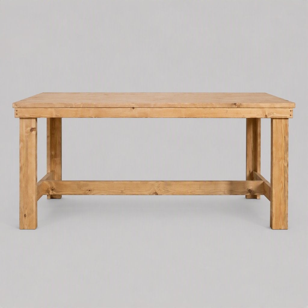 partij eetkamer tafels 140x80 cm geschaafd steigerhout, Ophalen, Nieuw, 50 tot 100 cm, Rechthoekig