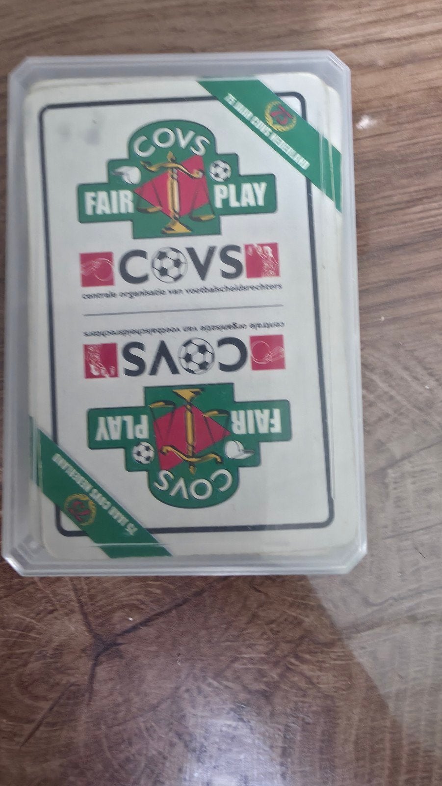 Vintage speelkaarten "Fair Play" COVS (Centrale Organi, Verzamelen, Ophalen of Verzenden, Gebruikt, Speelkaart(en)